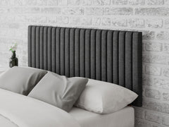 Grant Headboard 60 cm - Saxon Twill - Charcoal