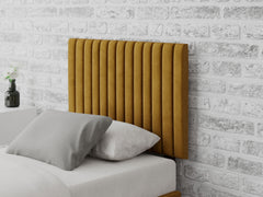 Grant Headboard 60 cm - Plush Velvet - Ochre