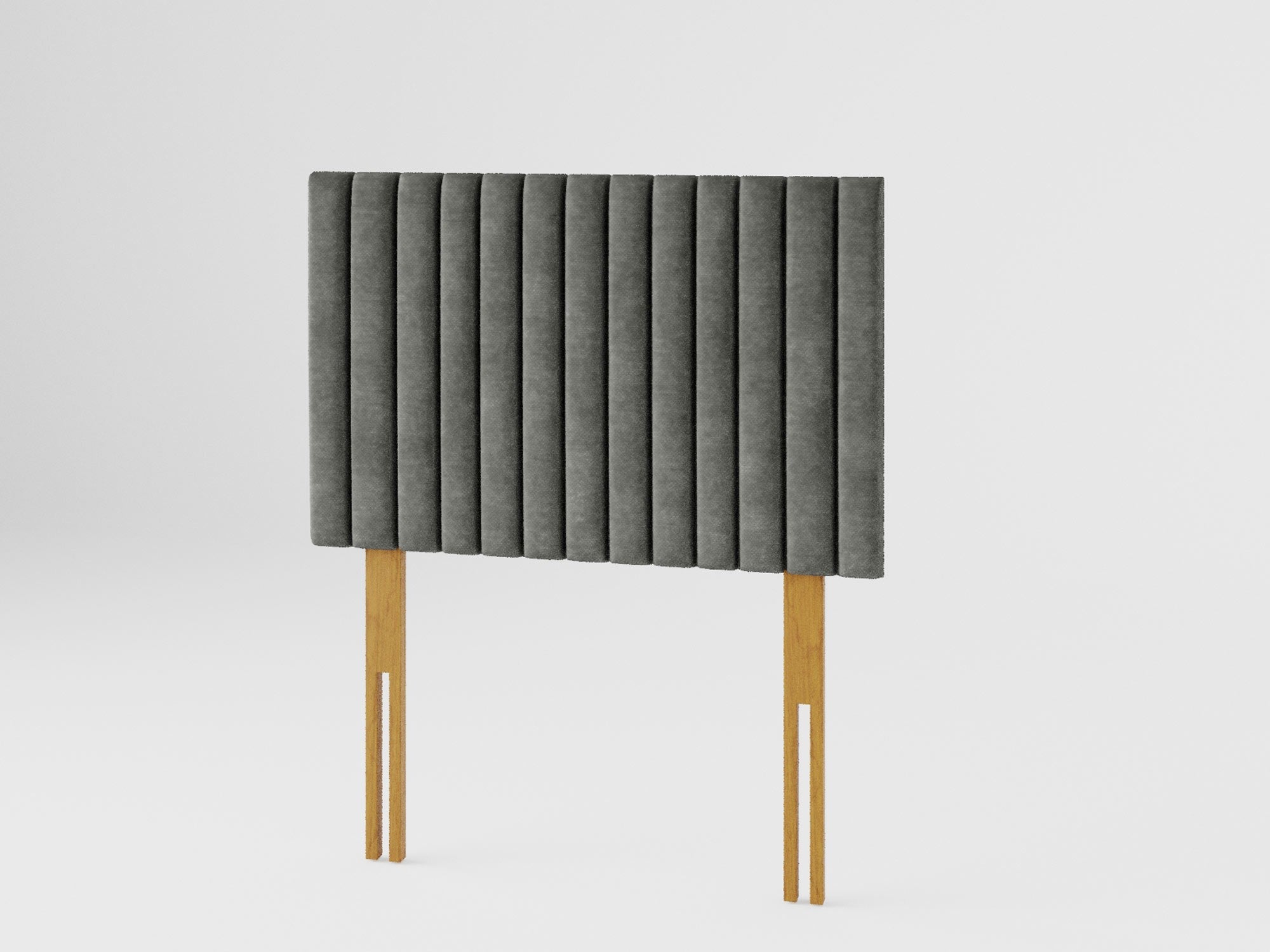 Grant Headboard 60 cm - Kimiyo Linen - Granite