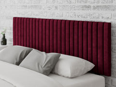 Grant Headboard 60 cm - Kimiyo Linen - Bordeaux