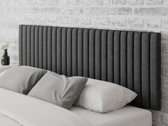 Grant Headboard 60 cm - Saxon Twill - Charcoal