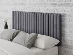 Grant Headboard 60 cm - Plush Velvet - Steel