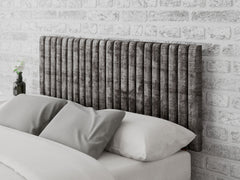 Grant Headboard 60 cm - Distressed Velvet - Slate