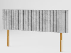 Grant Headboard 60 cm - Mirazzi Velvet - Silver