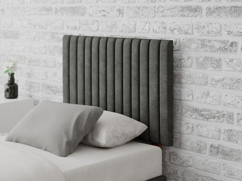 Grant Headboard 60 cm - Kimiyo Linen - Granite