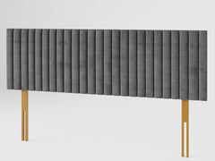 Grant Headboard 60 cm - Firenza Velour - Charcoal