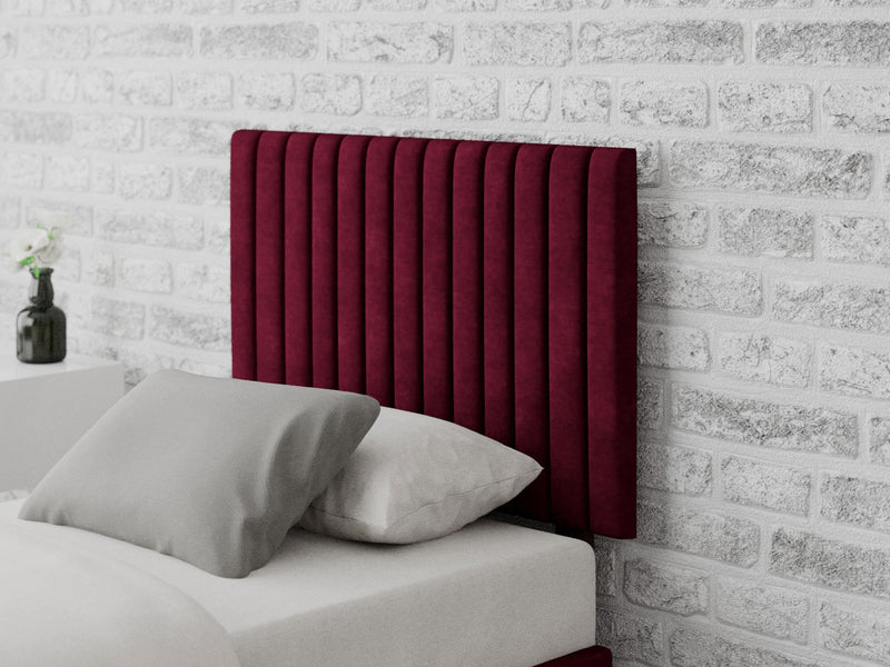 Grant Headboard 60 cm - Kimiyo Linen - Bordeaux