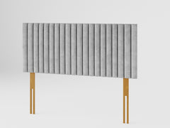 Grant Headboard 60 cm - Kimiyo Linen - Silver