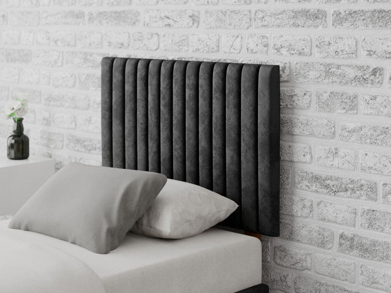 Grant Headboard 60 cm - Mirazzi Velvet - Black