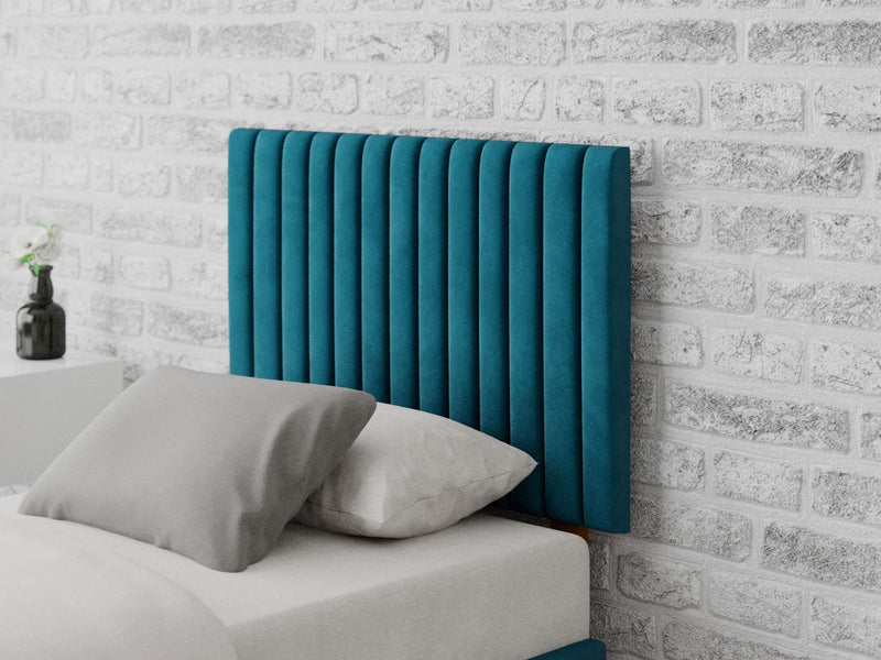 Grant Headboard 60 cm - Plush Velvet - Teal