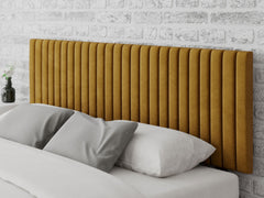 Grant Headboard 60 cm - Plush Velvet - Ochre