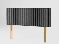 Grant Headboard 60 cm - Saxon Twill - Charcoal