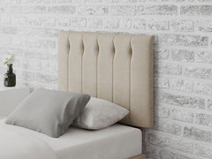 Hepburn Headboard 60 cm - Malham Weave - Cream