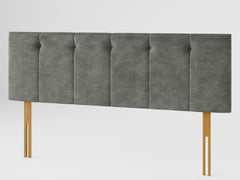 Hepburn Headboard 60 cm - Kimiyo Linen - Granite