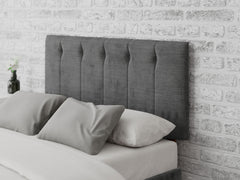 Hepburn Headboard 60 cm - Firenza Velour - Charcoal