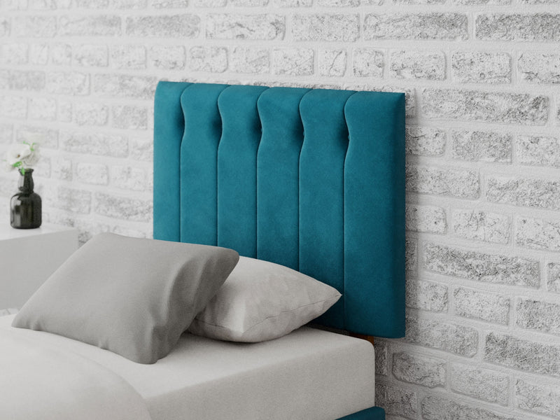 Hepburn Headboard 60 cm - Plush Velvet - Teal