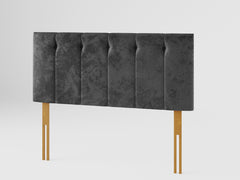 Hepburn Headboard 60 cm - Mirazzi Velvet - Black