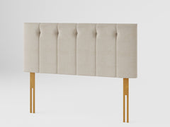 Hepburn Headboard 60 cm - Malham Weave - Cream