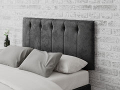 Hepburn Headboard 60 cm - Mirazzi Velvet - Black