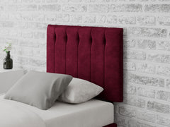 Hepburn Headboard 60 cm - Kimiyo Linen - Bordeaux