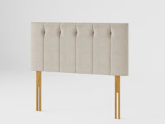 Hepburn Headboard 60 cm - Malham Weave - Cream