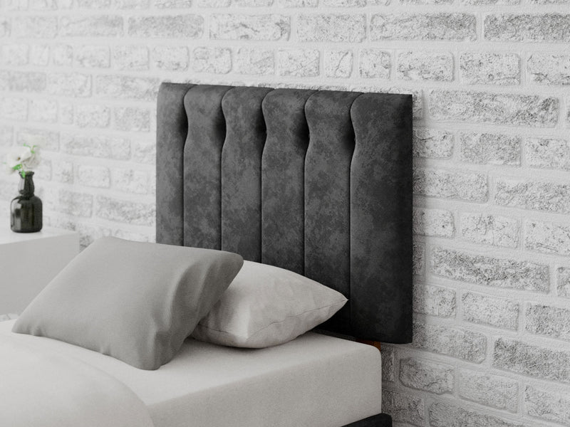 Hepburn Headboard 60 cm - Mirazzi Velvet - Black