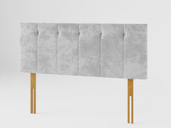 Hepburn Headboard 60 cm - Mirazzi Velvet - Silver