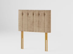 Hepburn Headboard 60 cm - Firenza Velour - Champagne