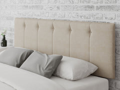 Hepburn Headboard 60 cm - Malham Weave - Cream