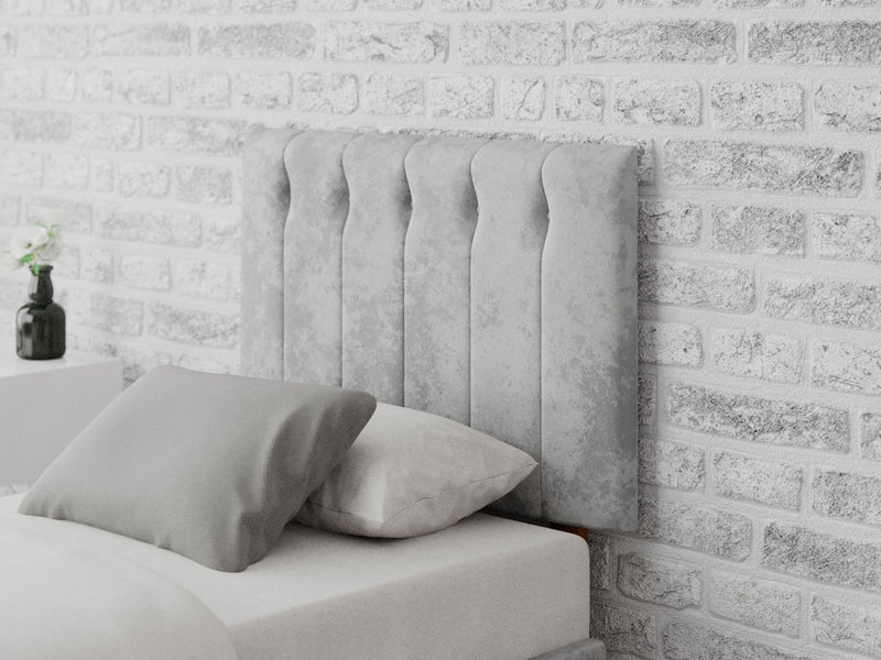 Hepburn Headboard 60 cm - Mirazzi Velvet - Silver