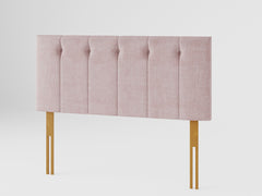 Hepburn Headboard 60 cm - Pure Pastel Cotton - Tea Rose