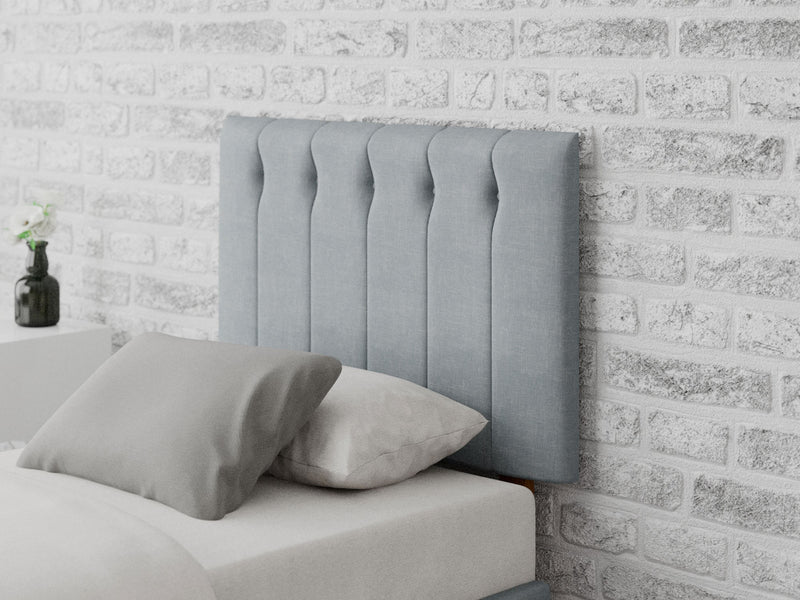 Hepburn Headboard 60 cm - Malham Weave - Sky Blue