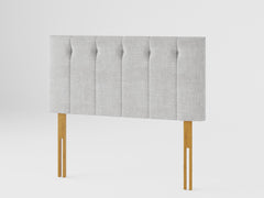 Hepburn Headboard 60 cm - Pure Pastel Cotton - Storm