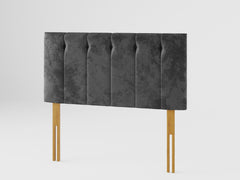 Hepburn Headboard 60 cm - Mirazzi Velvet - Black