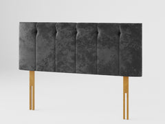 Hepburn Headboard 60 cm - Mirazzi Velvet - Black