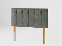 Hepburn Headboard 60 cm - Kimiyo Linen - Granite