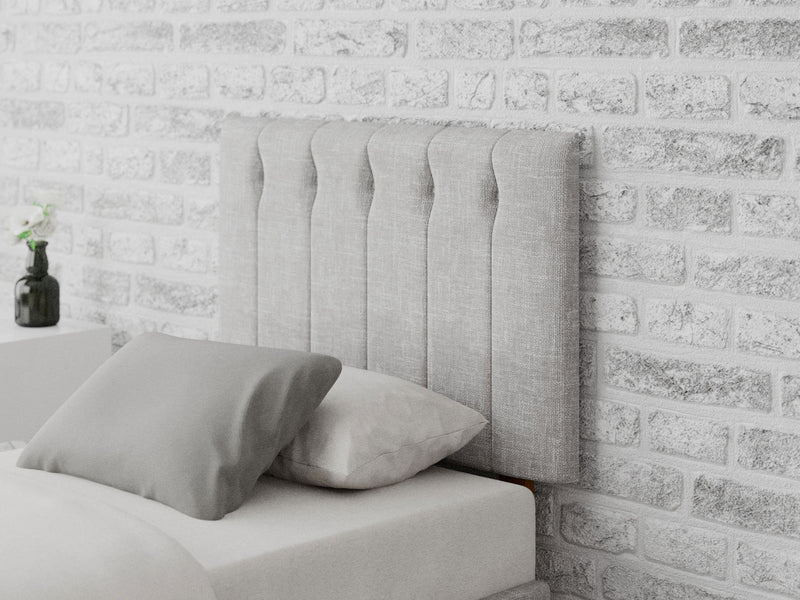 Hepburn Headboard 60 cm - Pure Pastel Cotton - Storm