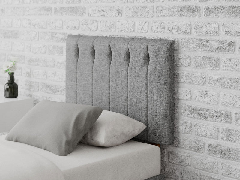 Hepburn Headboard 60 cm - Saxon Twill - Grey