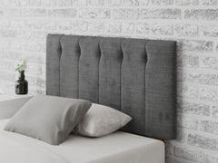 Hepburn Headboard 60 cm - Firenza Velour - Charcoal