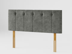 Hepburn Headboard 60 cm - Kimiyo Linen - Granite