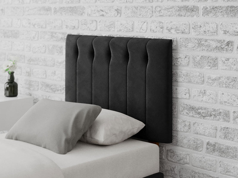 Hepburn Headboard 60 cm - Plush Velvet - Ebony