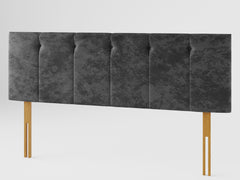 Hepburn Headboard 60 cm - Mirazzi Velvet - Black