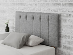 Hepburn Headboard 60 cm - Saxon Twill - Grey