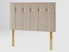 Hepburn Headboard 80 cm - Malham Weave - Mink