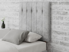 Hepburn Headboard 80 cm - Mirazzi Velvet - Silver