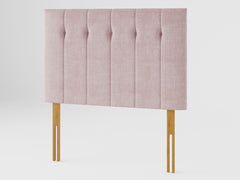 Hepburn Headboard 80 cm - Pure Pastel Cotton - Tea Rose