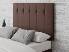 Hepburn Headboard 80 cm - Yorkshire Knit - Chocolate