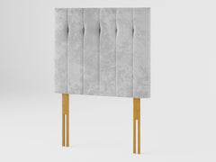 Hepburn Headboard 80 cm - Mirazzi Velvet - Silver