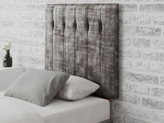 Hepburn Headboard 80 cm - Distressed Velvet - Slate