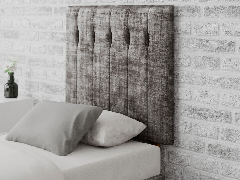 Hepburn Headboard 80 cm - Distressed Velvet - Slate